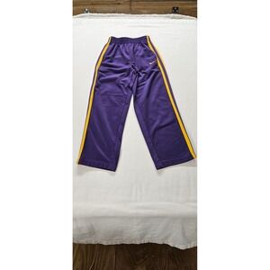 Nike LSU Tigers Purple Gold Track Pants Boys Size 7 Youth Athletic Sweatpants